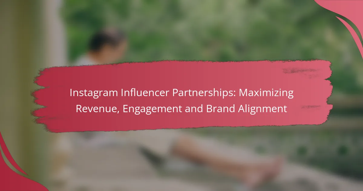 Instagram Influencer Partnerships: Maximizing Revenue, Engagement and Brand Alignment