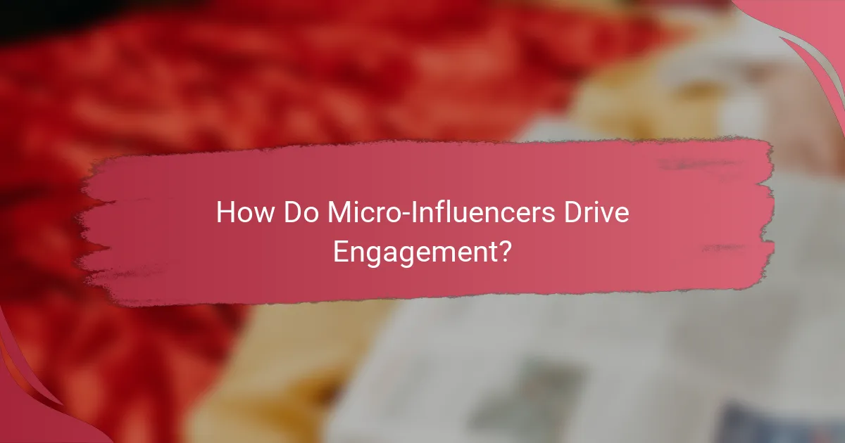 How Do Micro-Influencers Drive Engagement?