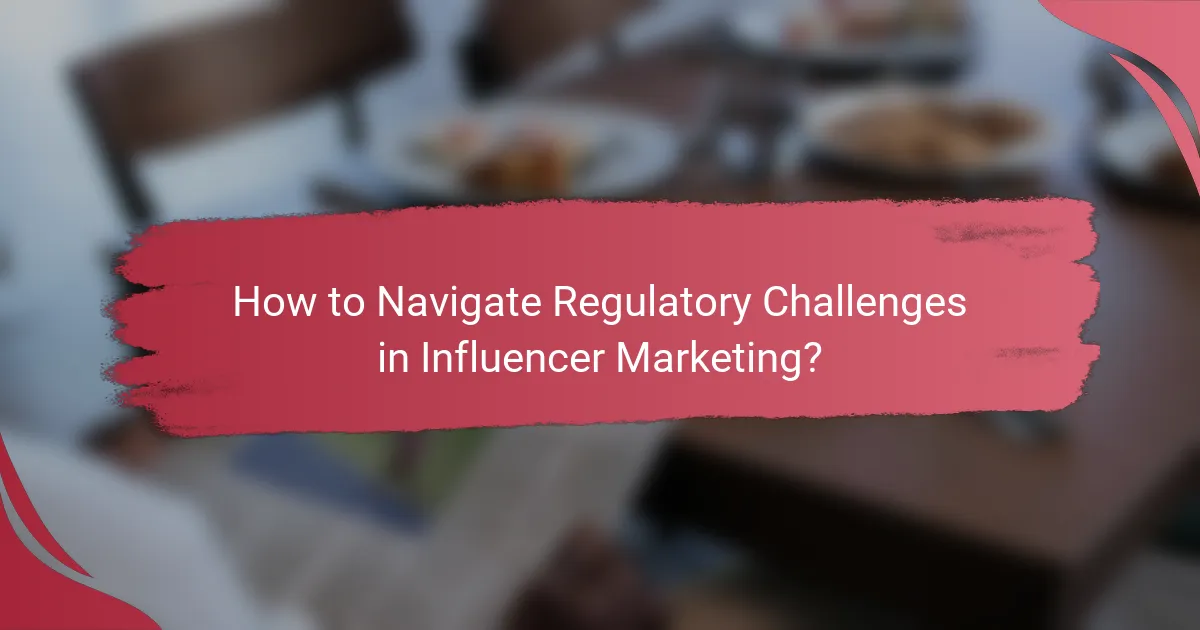 How to Navigate Regulatory Challenges in Influencer Marketing?