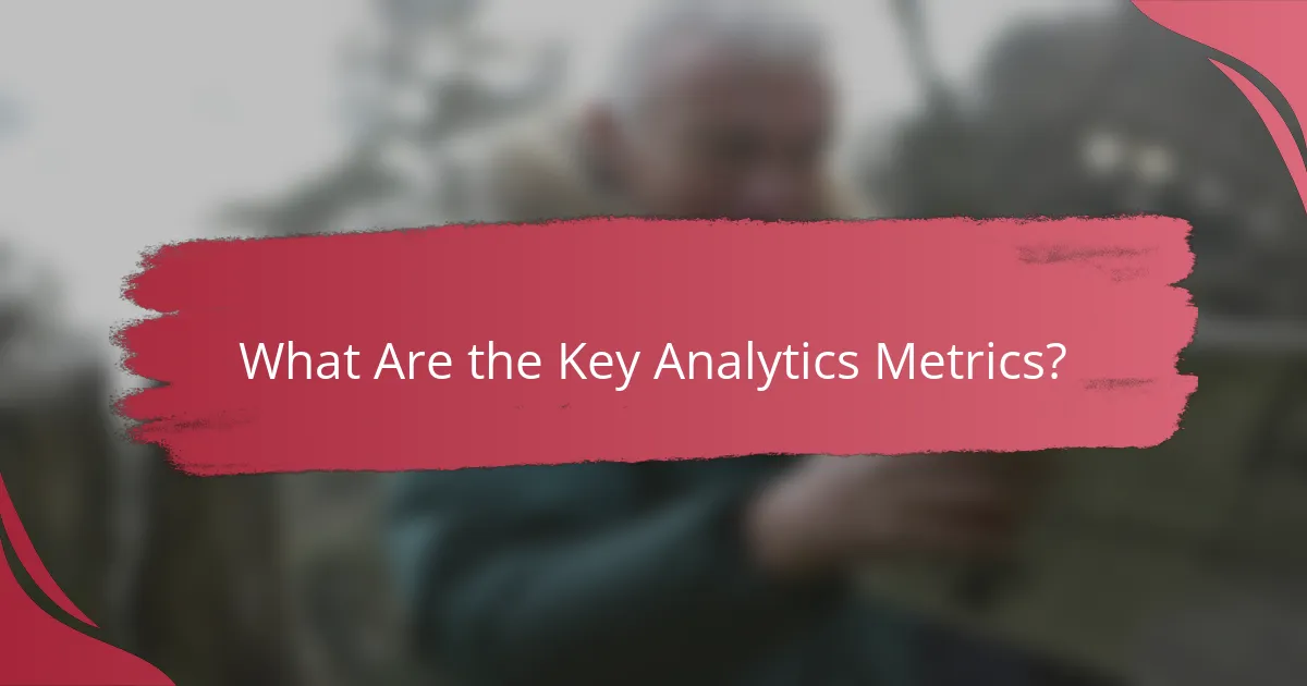 What Are the Key Analytics Metrics?