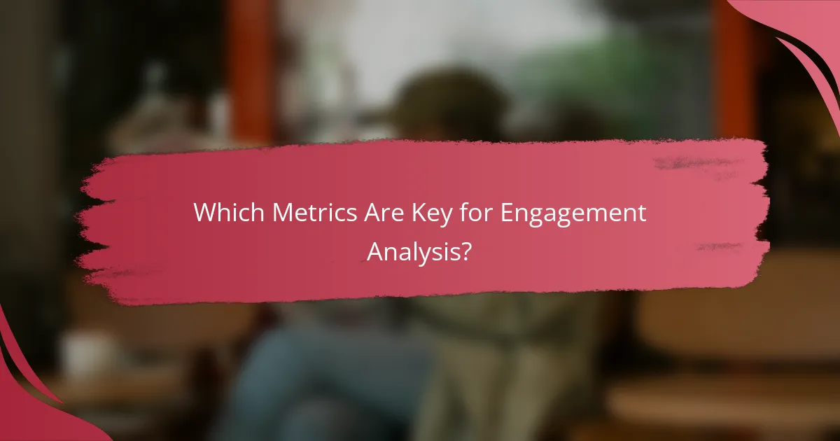 Which Metrics Are Key for Engagement Analysis?